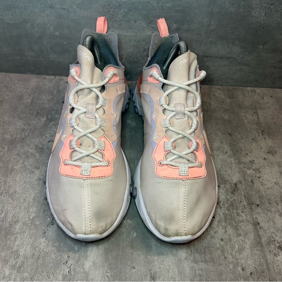Nike React Element 55 Running Sneakers Womens sz 10 - pink - Picture 2 of 6